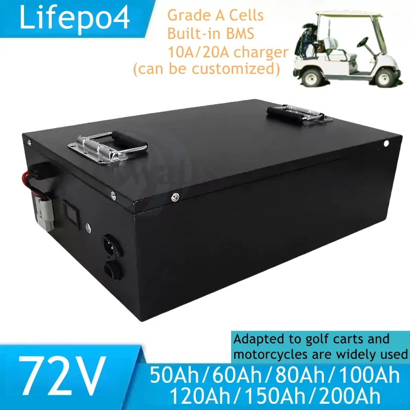 Lifepo4 72V 100Ah Battery Pack Ev - Batteria Lifepo4 72V con APP Bluetooth