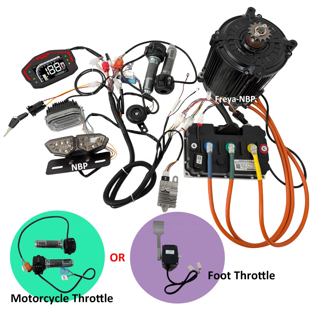 Fardriver Nd72850 Controller - Kit Motore Mid-Drive QS180 72-96V 8000W
