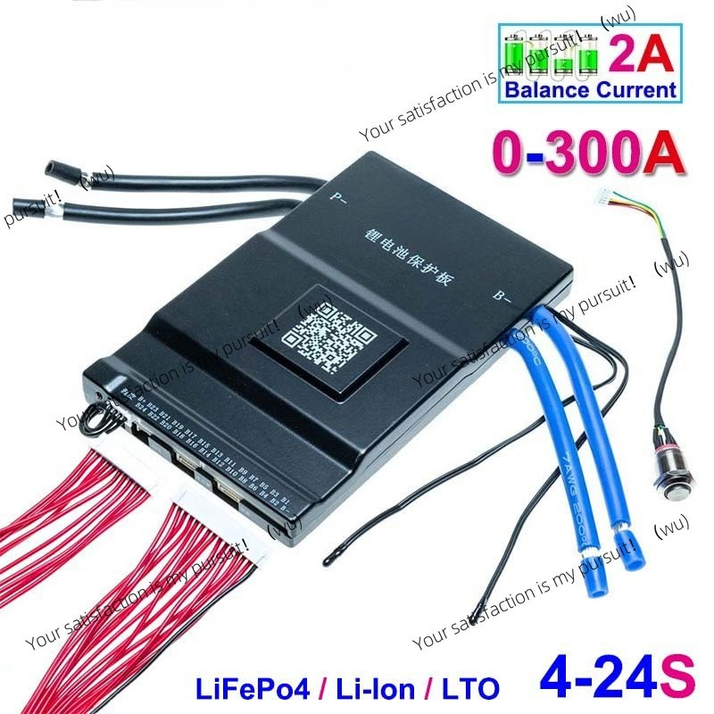 Smart Bms 24S 200A Bluetooth Lifepo4 - Batteria intelligente Bluetooth agli ioni di