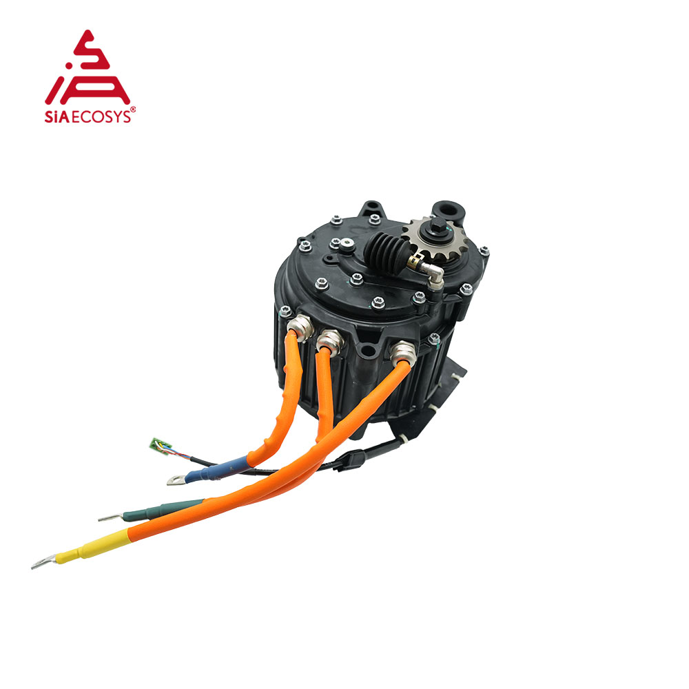 Mid Drive Motor Kit 72V 5000W - Kit Motore Mid-Drive QSMOTOR J155A-36 5000W