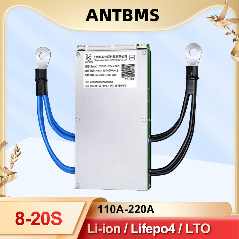 Smart Bms 24S 200A Bluetooth Lifepo4 - ANT Smart BMS 8S-20S con WiFi