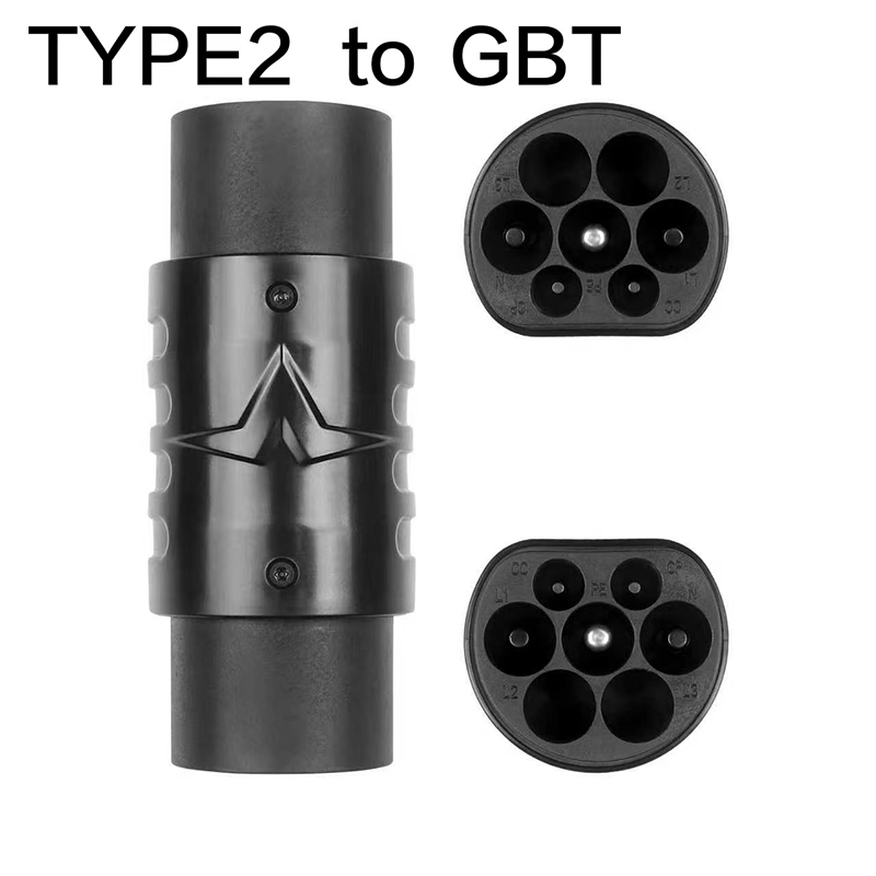 Ev Charger Type 2 22Kw 32A 3 Phase - Adattatore da Tipo 2 a GBT