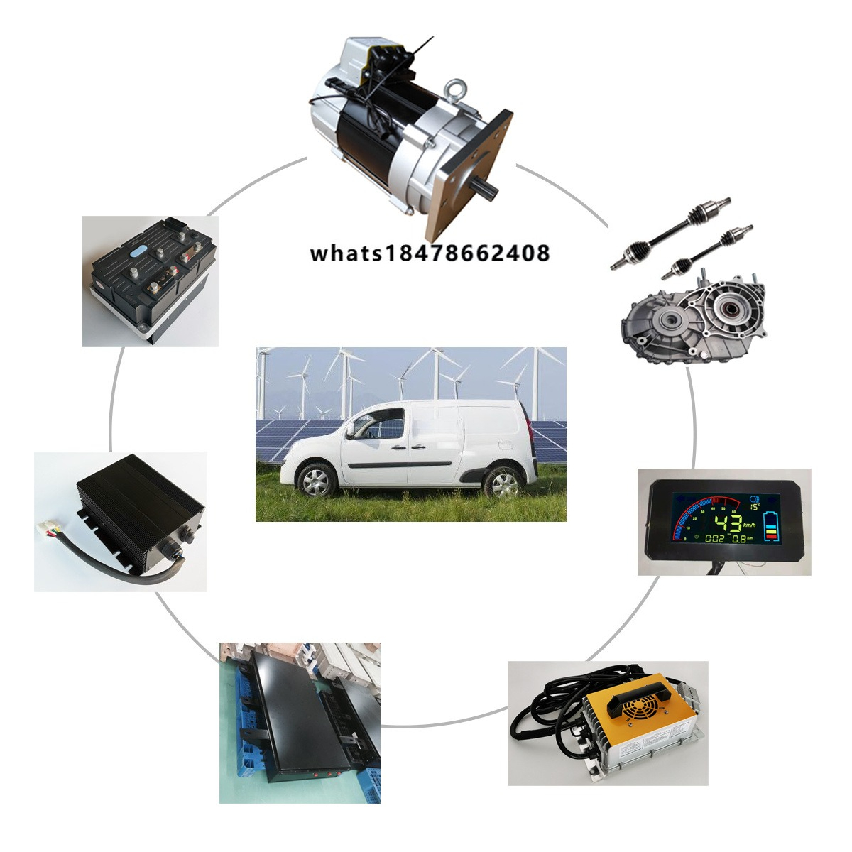 Kit di Conversione Elettrica p - Ev Electric Motor Conversion Kit Car recensione e prezzo