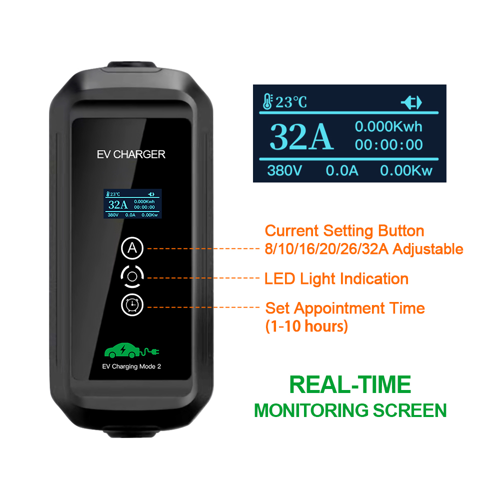 Caricatore EV 22kw Trifase Tip - Ev Charger Type 2 22Kw 32A 3 Phase recensione e prezzo
