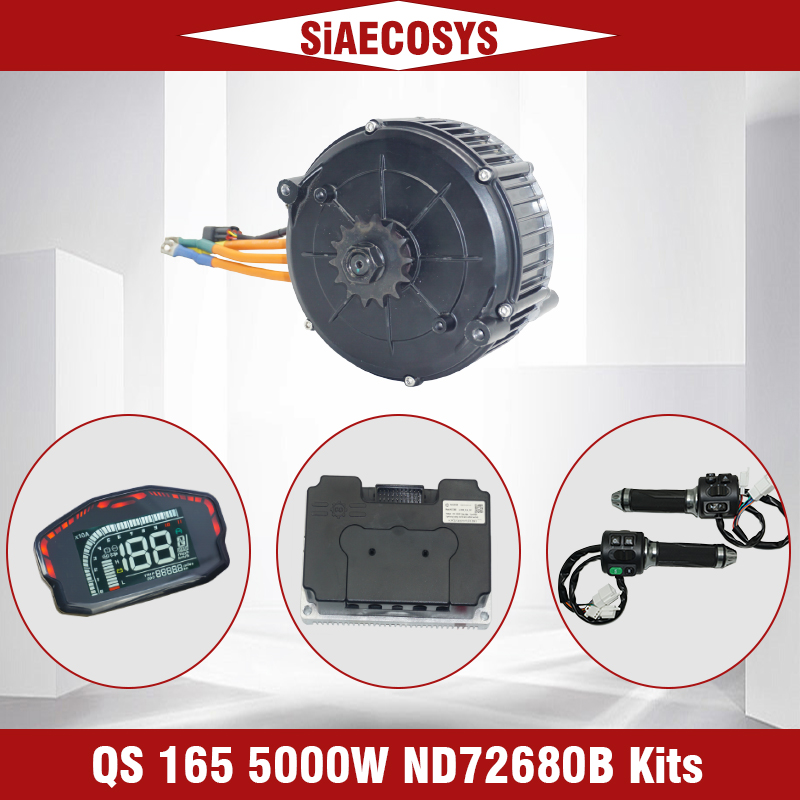 QS MOTOR QS165 V2 5000W 72V 35 - Mid Drive Motor Kit 72V 5000W recensione e prezzo