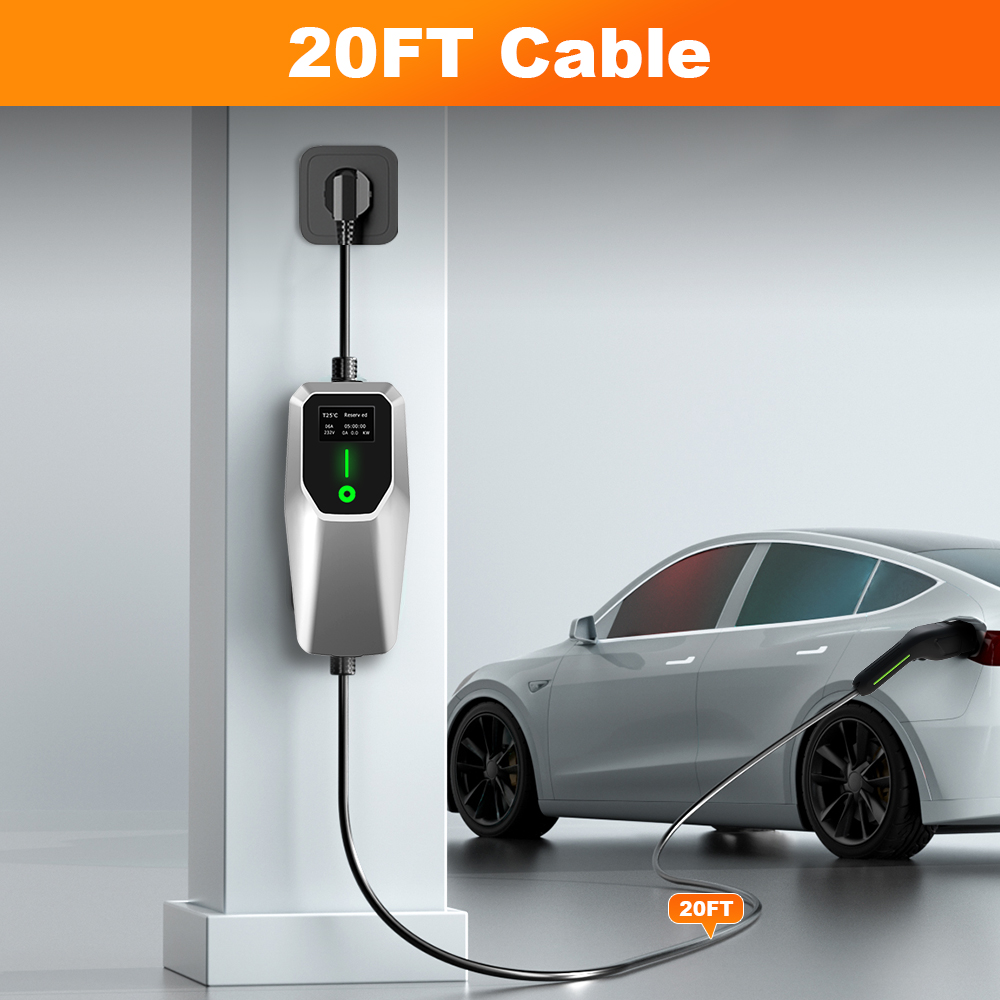 Caricatore EV Junsun 32A Livel - J1772 Evse 32A Level 2 Charger recensione e prezzo