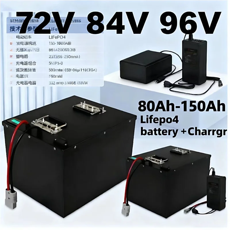 Batteria LIFEPO4 con BMS 72V 8 - Lifepo4 72V 100Ah Battery Pack Ev recensione e prezzo